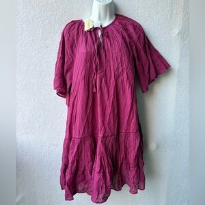 Sundance Pink Mini Dress